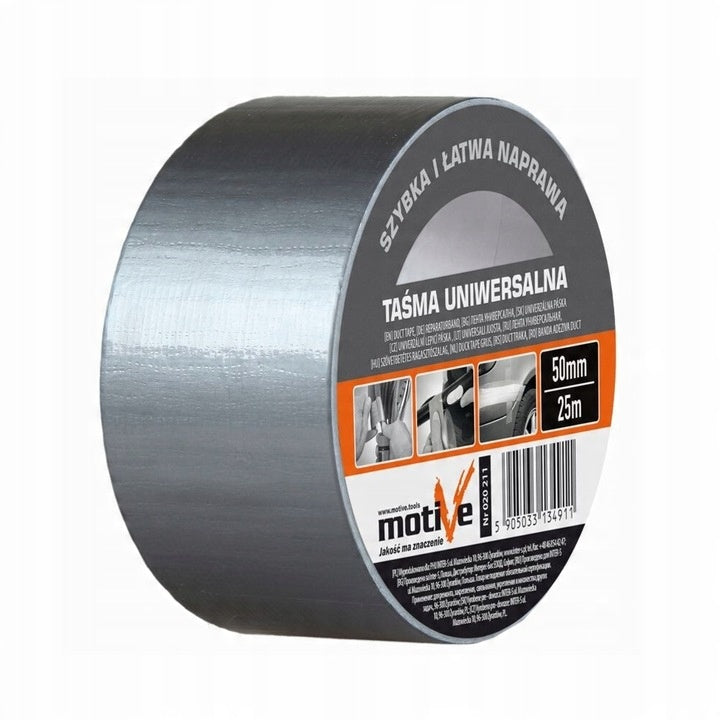 Mocna taśma uniwersalna 50 mm x 25 m MOTIVE