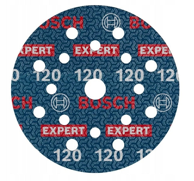 Bosch Foil krążek ścierny 125mm G120 na rzep do szlifierki mimośrodowej