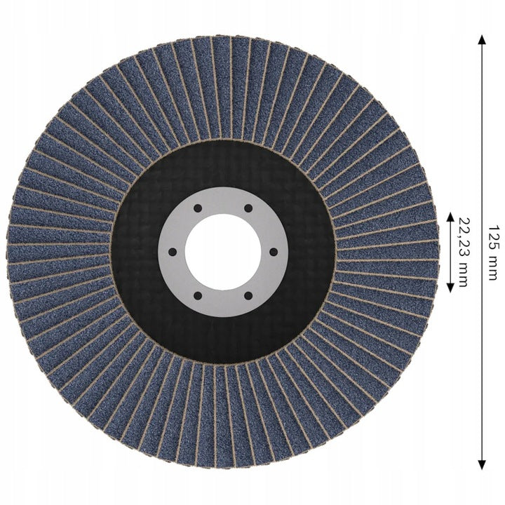 Bosch X451 tarcza listkowa P120 125x22,23 mm do metalu i spawów