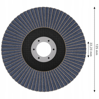 Bosch X451 tarcza listkowa P120 125x22,23 mm do metalu i spawów