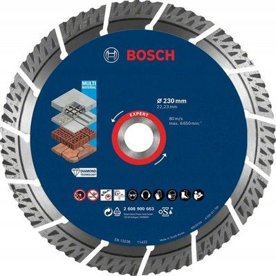 Bosch Expert tarcza tnąca metal 230x22,23 mm do stali i profili