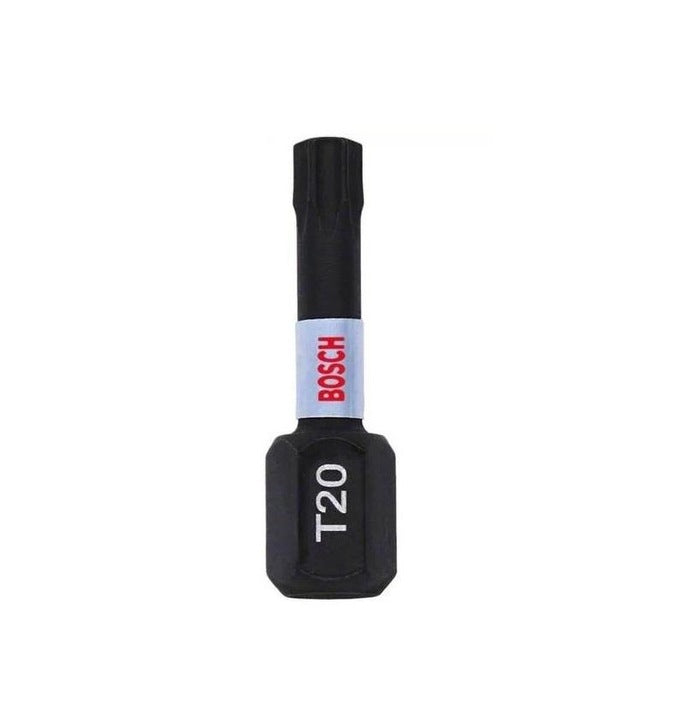 Bosch bity Torx T20 25mm Impact 25 szt do wkrętarki udarowej montaż