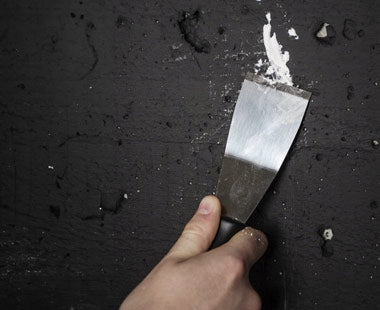 Szpachelka skrobak long z gwintem 75mm MOTIVE